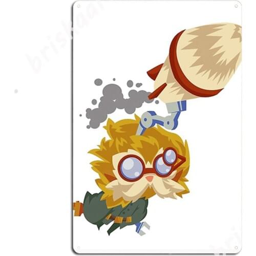 Heimerdinger Metal Signs Cinema Kitchen Cave pub create Wall Decor Tin sign Posters