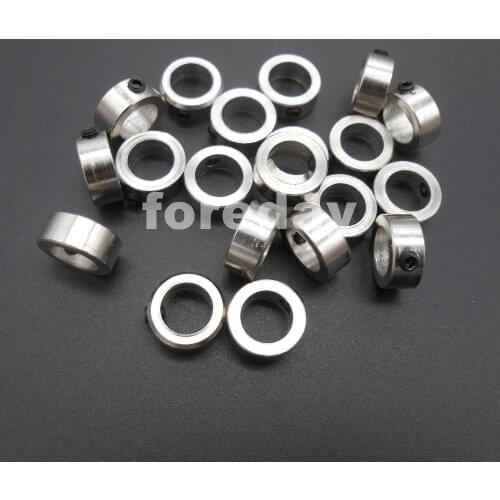 NEW 20PCS/LOT DIY 8MM 8.05MM Metal Bushing Axle Sleeve 2.3g Weight Stainless Steel Shaft Sleeve Chuck Chucks TH=5MM *FD070X20