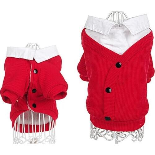 Autumn winter new dogs cats jackets clothes doggy warm soft outwear apparel puppy hoodies clothing pet dog cat coat 1pcs XS-XL