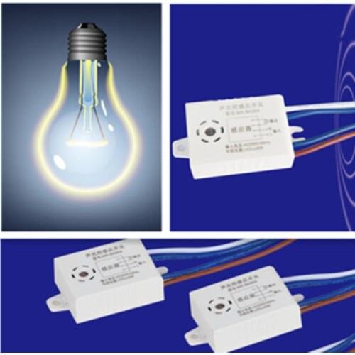 Home Improvement MR-SK50A Module 220V Detector Sound Voice Sensor Intelligent Auto On Off Light Switch Accessories Light