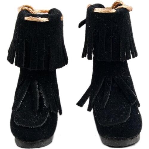 [wamami] Neo Doll Mmk Lati Puki Dollfie Shoes Boots Black Suit