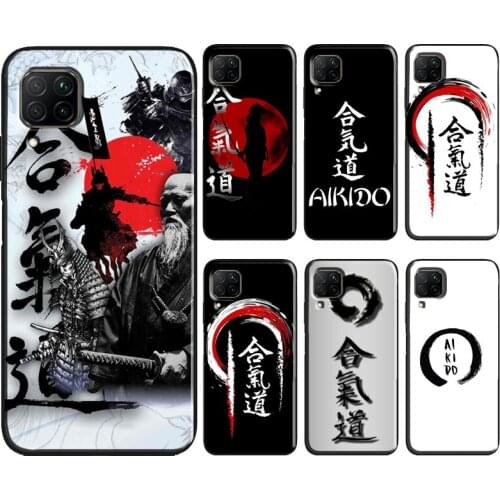Aikido Japanese Martial Phone Case For Huawei P40 Lite P30 P20 Pro P Smart 2021 2019 Mate 10 20 Lite Back Cover