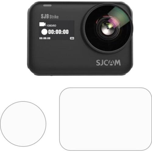 LCD Diaplay Screen Protective Film Lens Glass Protector Protection Cover For SJCAM Series SJ9 Strike/ Max 4K Action Sport Camera