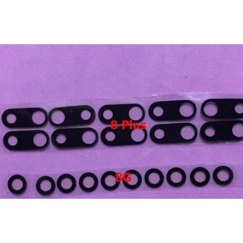 50pcs/Lot For IPhone 6 6S 6G 6+ 6P Plus 7G 7+ 7P 8G 8 8P 8+ Plus 4.7" 5.5" Back Rear Camera Glass Lens With Sticker Adhesive