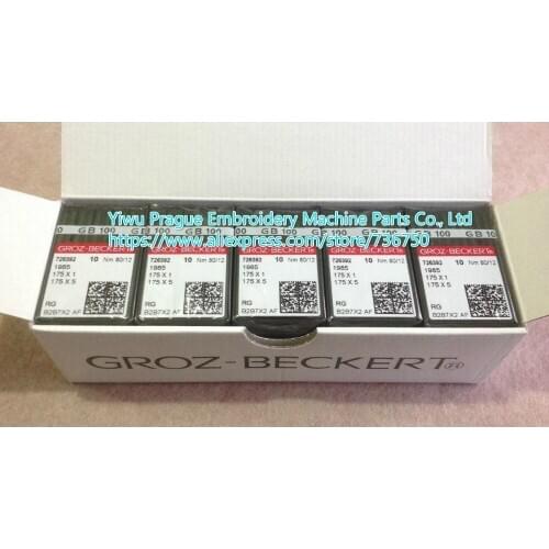 500 pieces Genuine Groz Beckert sewing needles TQ X 1 1985 175 X 1 175 X 5 offered by Yiwu Prague company store 736750