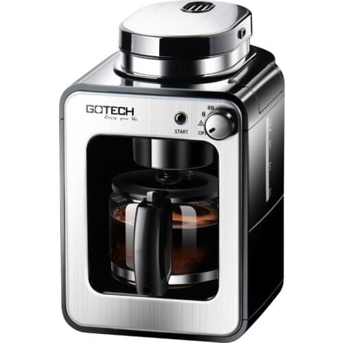 TT Freshly Ground Coffee Machine Household Automatic All-in-One American Coffee Making Mini Small Electric Dual-Use