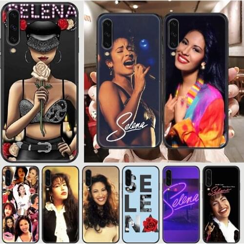 Selena Quintanilla Phone case For Samsung Galaxy A 3 5 7 8 10 20 21 30 40 50 51 70 71 E S 2016 2018 4G black luxury prime