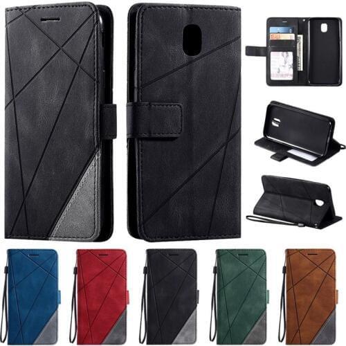 Leather Case on For Coque Samsung Galaxy J5 2017 Case Wallet Flip Cover for Fundas Samsung J3 J5 J7 2017 J 3 2016 Phone Cases