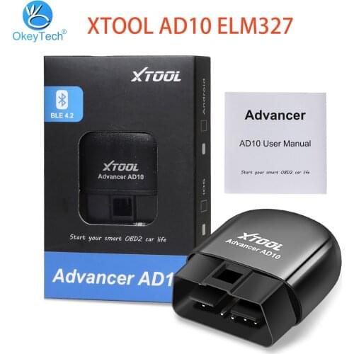 XTOOL AD10 ELM327 OBD2 Diagnostic Scanner EOBD Code Reader Work with Android/Windows With HUD Head Up Display