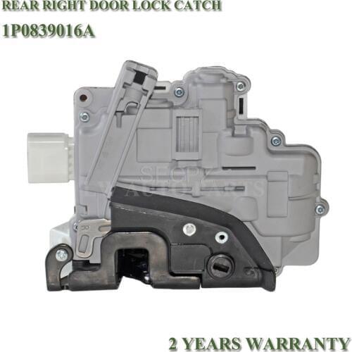 For VW EOS Seat Altea Leon Toledo Rear Right Door Lock Mechanism 1P0839016A 5P0839012C 5P0839012