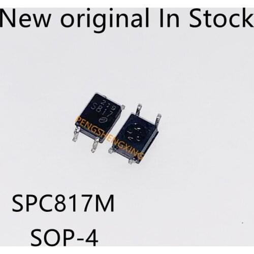 10PCS/LOT SPC817M SPC-817M S817 SOP4 Photoelectric coupling chip