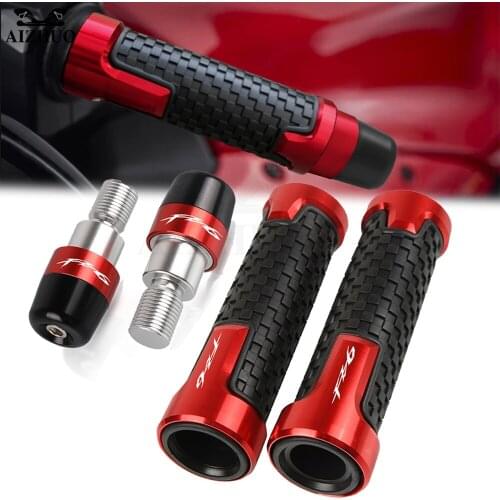 FZ6 FAZER 7/8"22mm Motorcycle Handlebar Grips Handle Bar Cap End Plug FOR YAMAHA FZ6FAZER 2004-2010 2005 2006 2007 2008 2009
