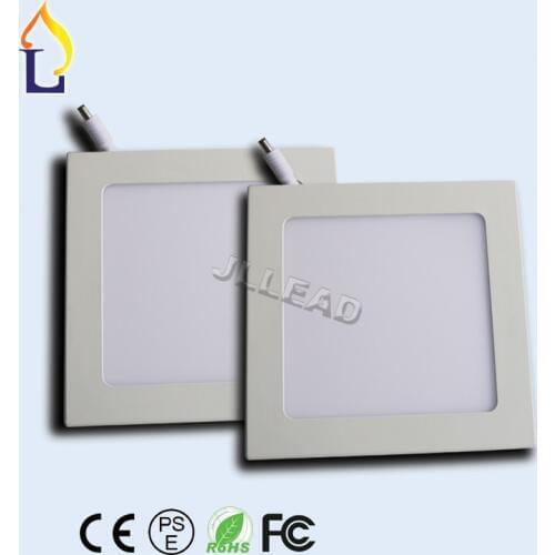 50 Pack 3W-24W Square Led panel Light AC100-277V cut-size dimension 7*7cm 10.5*10.5cm 13.5*13.5cm 20.5*20.5cm ceiling down lamp