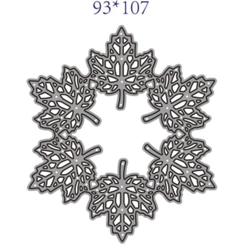 Metal cutting dies cut die mold Leaves decoration Scrapbook paper craft knife mould blade punch stencils dies