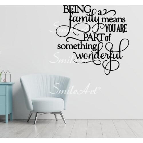 NEW Phrases Decal Removable Vinyl Mural Poster For Kids Rooms Home Decor Decoration Accessories Murals