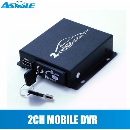 NEW 2 Channel AHD DVR 1080P Security CCTV DVR Mini DVR Support 5MP AHD Camera video recording Dual SD slot