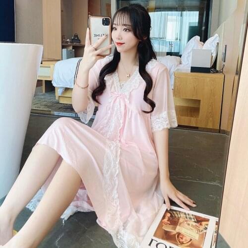 Sexy Sleepwear Summer Pajamas Slip Dress Pajama Set Eleven Women Sleepwear Loose Version Lingeries Princess Style