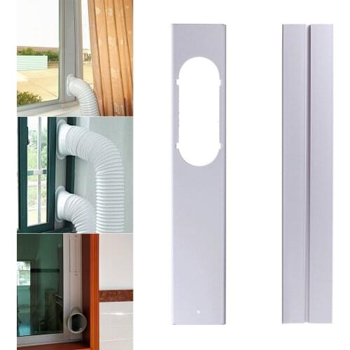 Adjustable Window Kit Plate Exhaust Hose Tube Connector for Portable Air Conditioner HY99