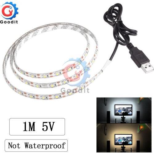 1M LED TV light 2835SMD RGB LED Strip Light For tv HDTV Neon Light Backlight PC Lamp Night Lamp LED Tape Diode Ribbon
