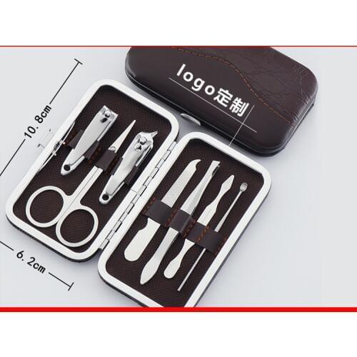 7PCS/ Set Nail Clipper Nail Knife Nail Tool Trim Nail Set Beauty Set
