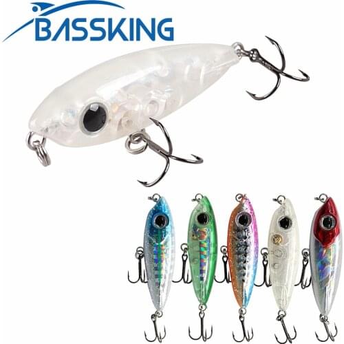 TAF Pencil Lure Quality Professional ABS Plastic Hard Fishing Lure 4.5cm 3.1g Floating Artificial Minnow Bait for Carp Fishing