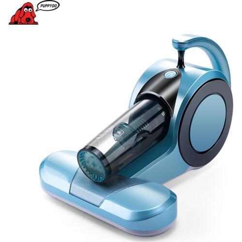 PUPPYOO Household Mites-killing UV Mattress Vacuum Cleaner for Home Handheld Aspirator Dust Collector WP605