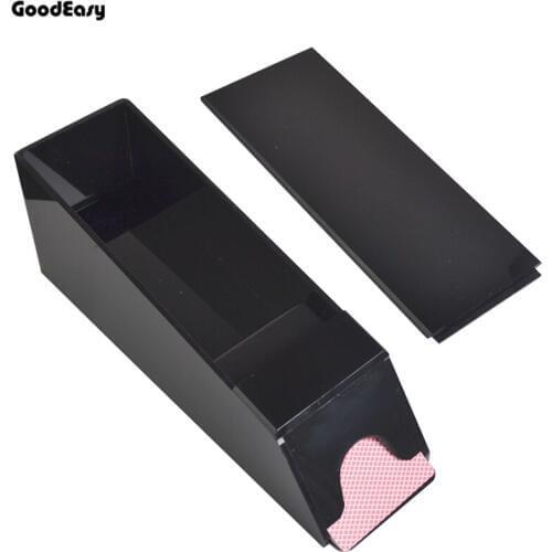 HOT Professional Poker Dealer and Poker Card Shoe in black for 8 decks playing cards with Special Acrylic Club Poker Game Black