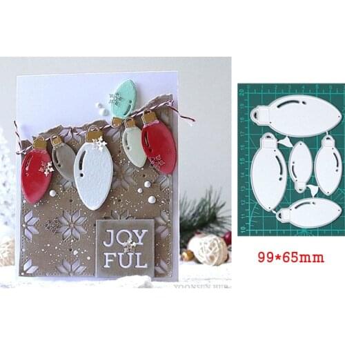 Wish Bottle Wearable Rope Pendant/Banner Metal Cutting Dies For Stamp Scrapbooking Stencils DIY Paper Album Card Decor Embossing