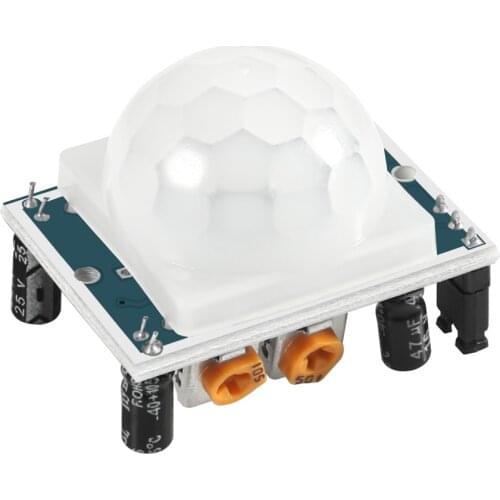 Motion Sensor Module SR501 HC-SR501 Adjust IR Pyroelectric Infrared PIR Motion Sensor Detector Module For Arduino Diy Kit