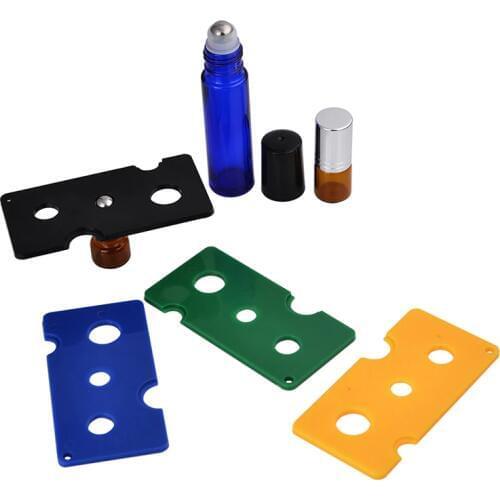 MUB - Multi-functional 12pcs/lot 4 Color Essential Oil Opener Key Tool Remover For Roller Balls and Cap Bottles