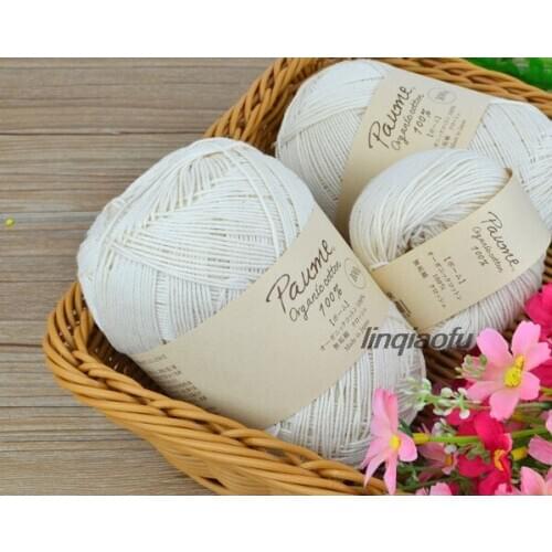 Organic cotton thread, high-end handmade cotton thread