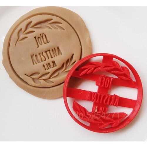 Santas cookies Christmas Petit-Beurre cookie cutter - Personalized cookie cutter PFrench cookie cutter with Chrstmas quote