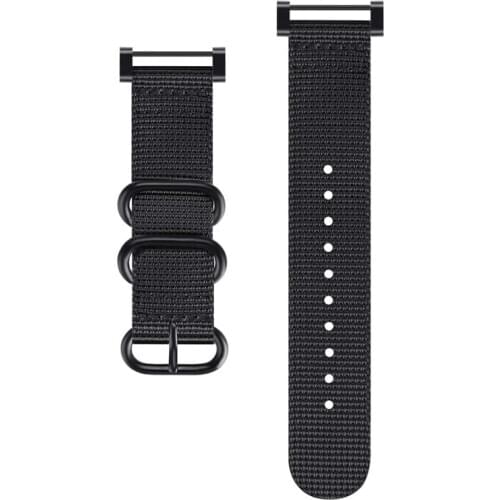 Wtitech Premium Woven Nylon Replacement Sport Strap with Metal Buckle Compatible with Suunto Core