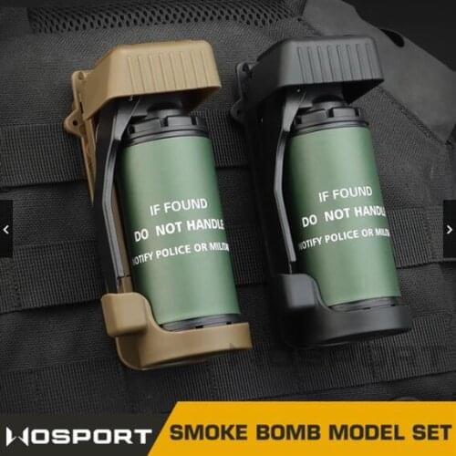 Outdoor Military M18 Smoke Model Play Toys Eat Chicken Grenades Children Army Fans Equipped with Special Forces Dress Up Props