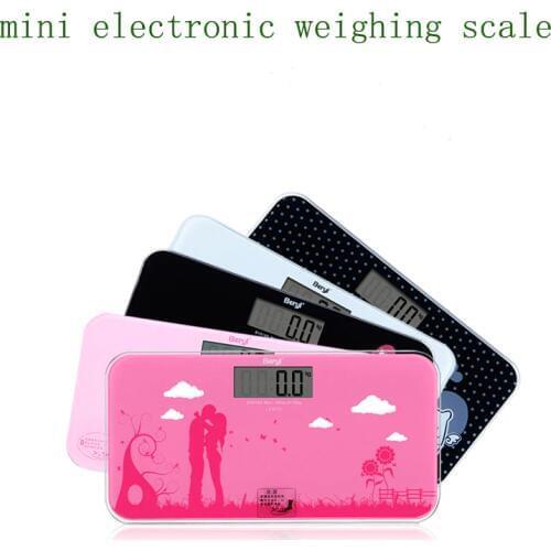 Hot!Original 180kg 6 Colors Mini Toughened glass FLOOR SCALES Household Upscale Digital Body Weighing Scale LCD Pesa Digital