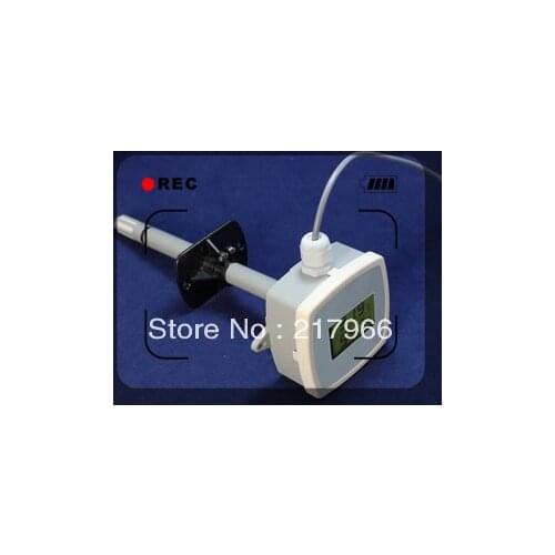 Duct High quality Humidity and temperature sensor transmitter for Mounting with LCD display free shipping