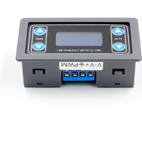 XY-PWM Signal Generator LCD Digital Display Duty Cycle Ratio Pulse Frequency Adjustable Rectangular Square Wave Signal Generator