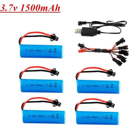 3.7V 1500mAh 18650 Rechargeable Battery For RC toys Airplanes helicopter Car Baot Tank Truck Train Gun Motorcycles 3.7v Battery