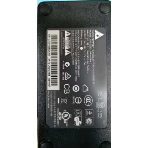 AC Adapter Power Supply for Delta Electronics DPS-60PB C 12V 5A 60W