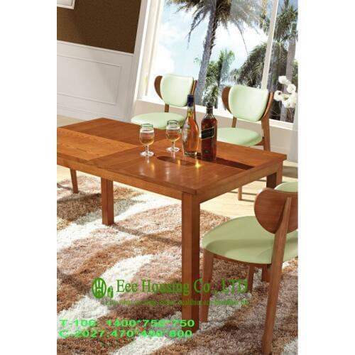 C-2027,T-106 Luxurious Solid Dining Chair,Solid Wood Dinning Table Furniture With Chairs/Home furniture