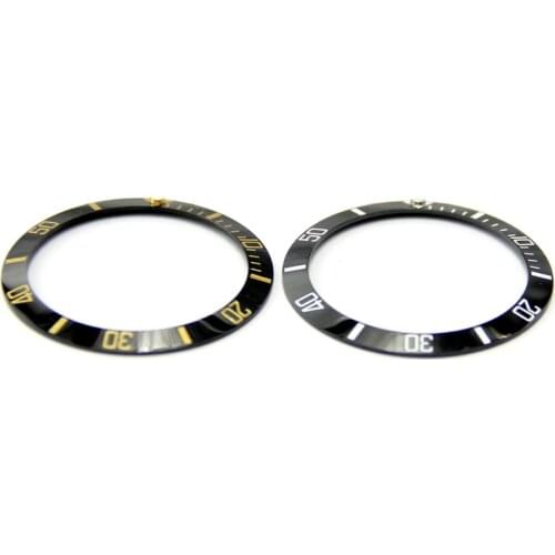 Watches Replace Case Part 40mm Watch Face Ceramic Bezel Insert for 40mm Submariner Automatic Mens Black/Blue/Green/Gold Rolx