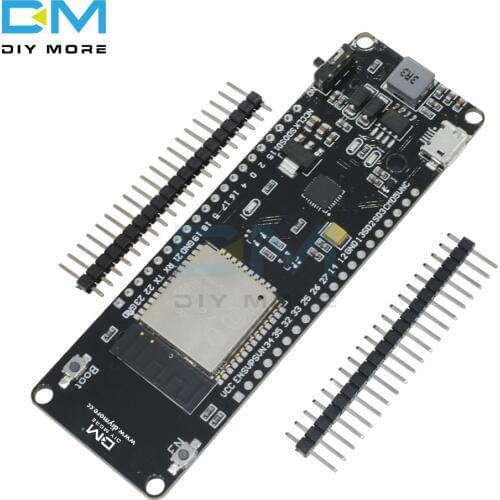 ESP32 ESP-32S For WeMos WiFi Wireless Bluetooth Development Board CP2102 CP2104 Module With 18650 Battery Charging Case For Lua