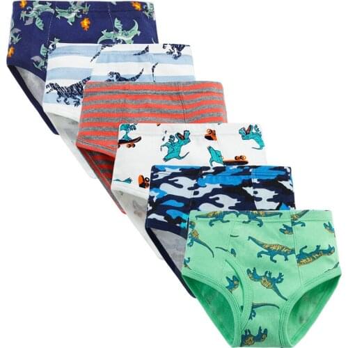 3pcs Kids Boys Underwear Cartoon Childrens Shorts Panties for Baby Boy Toddler Briefs Teenagers Cotton Underpants
