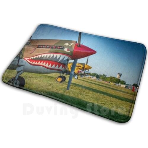 Flying Tiger Carpet Mat Rug Cushion Soft Airplane Plane Travel Wanderlust Explore Cute Fly Inspiration Motivation