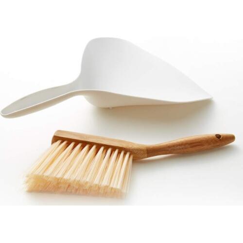 Desktop Tatami Brush and Dustpan Sets Big Size Multi Function Comfort Grip Broom with Bamboo Handle Cleaning Tools