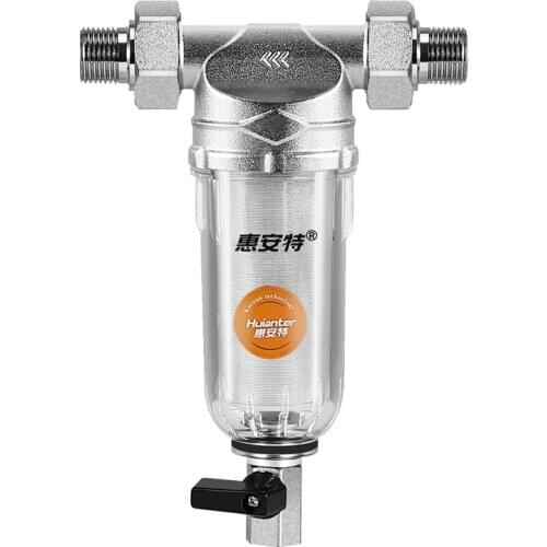 New stainless steel water purifier, front water purifier, central whole house large-flow descaling household tap water filter