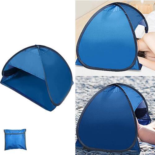 Portable Beach Sunshade Tent UV-protecting Sunshelter Automatic Opened Summer Outdoor Camping Sunshade Tent with Storage bag New