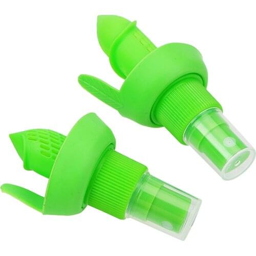 2Pcs/set Hand Juicer Lemon Sprayer Orange Juice Squeeze Fruit Juice Citrus Spray For Cook Steak Chicken Salad Drinks