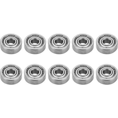 10PCS S604Z Stainless Steel Ball Bearings Single Row Rolling Ball Bearing For Industrial Small Rotary Electric Motor