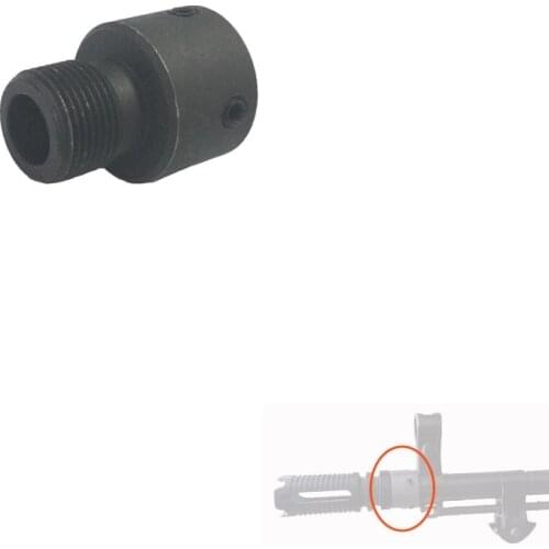 Steel M14 x 1 Left AK/SKS for 7.62*39 Thread Adapter CKC Sat Like a Native Hole Widened Fits on Amoeba m4a1